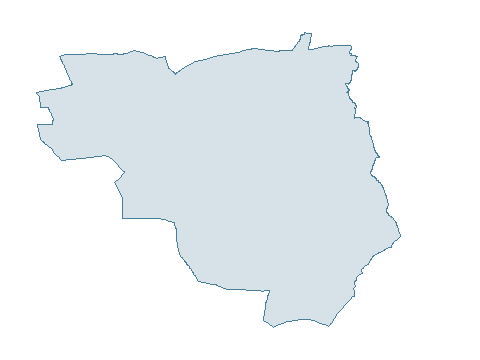 Schematische gemeentegrens Apeldoorn