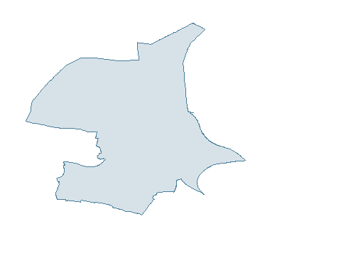 Schematische gemeentegrens Arnhem