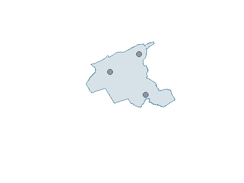 Schematische gemeentegrens Zwartewaterland